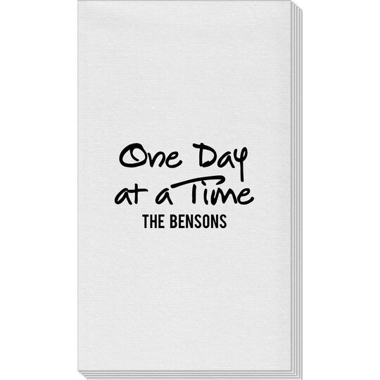 Studio One Day At A Time Linen Like Guest Towels